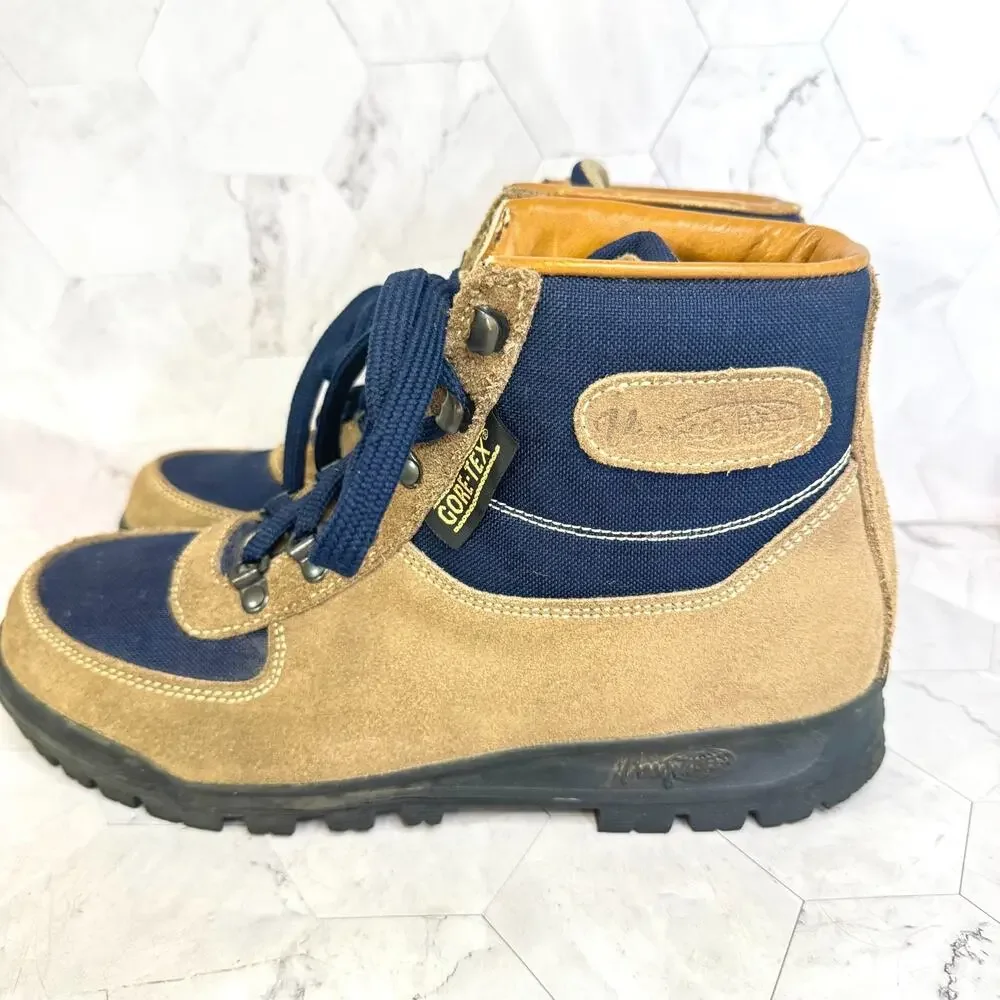 Vintage Vasque Skywalk Hiking Boots Men's 9.5 M Gore-Tex Italy Backpacking EUC